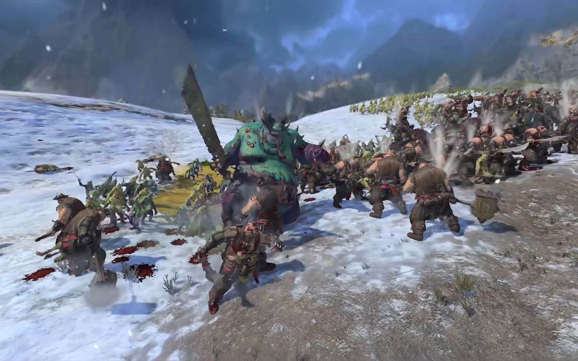 战锤3全面战争电影纳垢vs食人魔王国