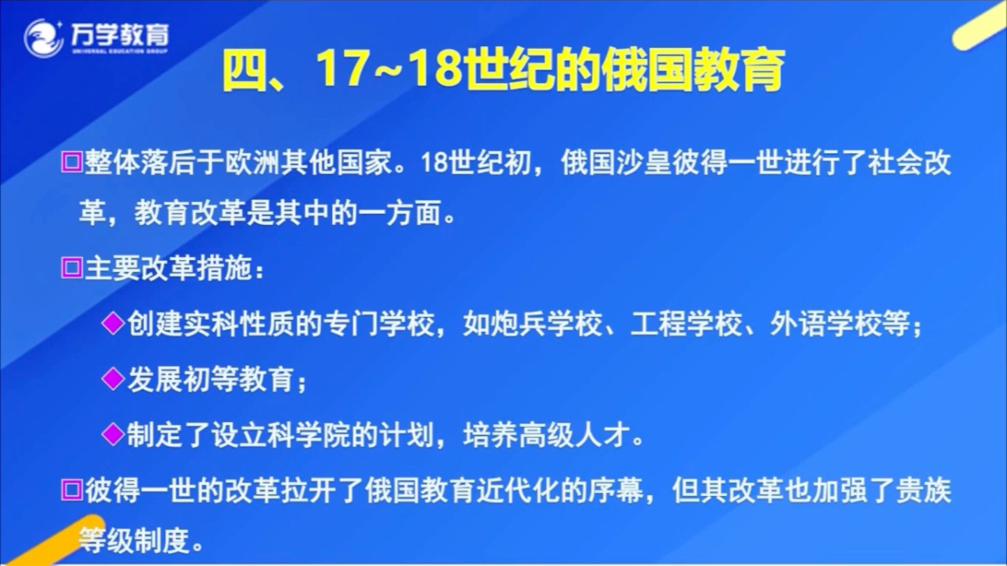 [图]《外国教育史》第七章 17-18世纪欧美主要国家的教育