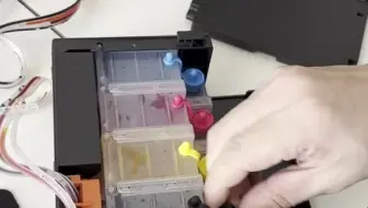 爱普生连供，加墨教程