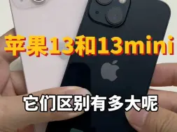 Tải video: 苹果13和13mini它们区别有多大呢？