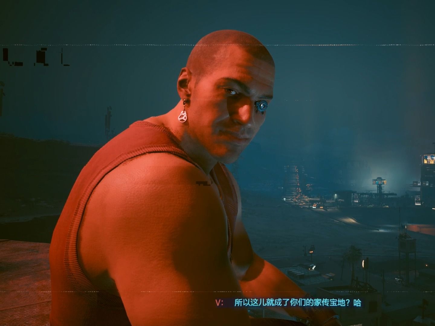 《赛博朋克2077》全流程35(支线)二次突破,爱似河