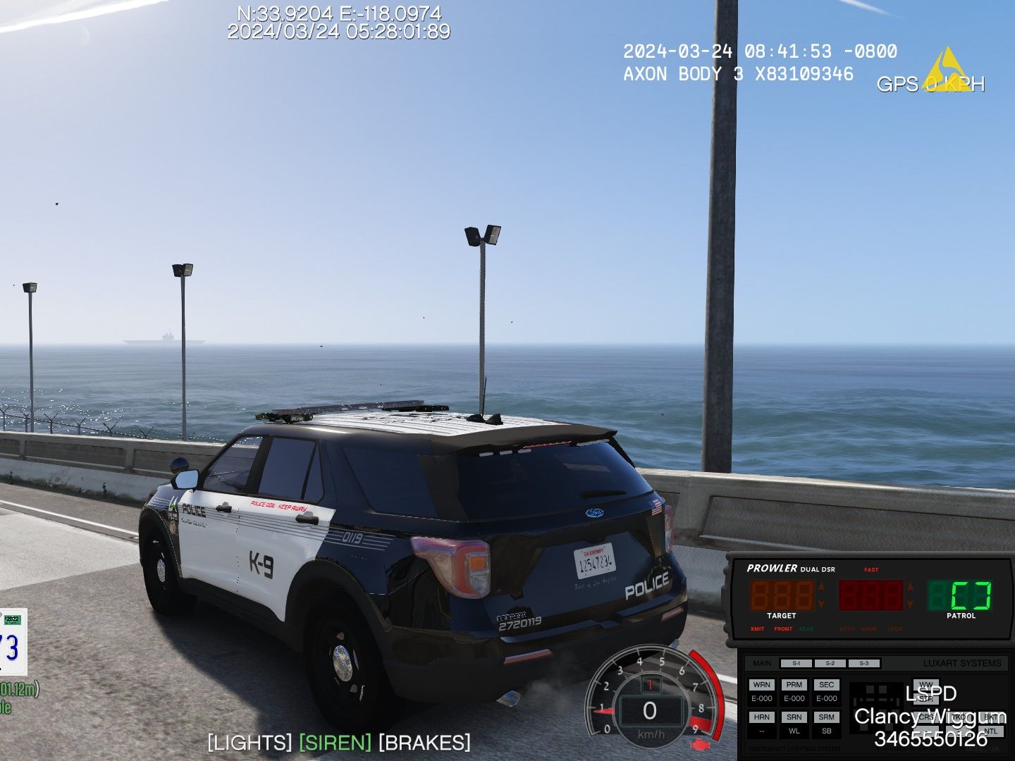 [LSPDFR]LAPP港口警员执勤(白漺真实加州整合包1.4.4)哔哩哔哩bilibili