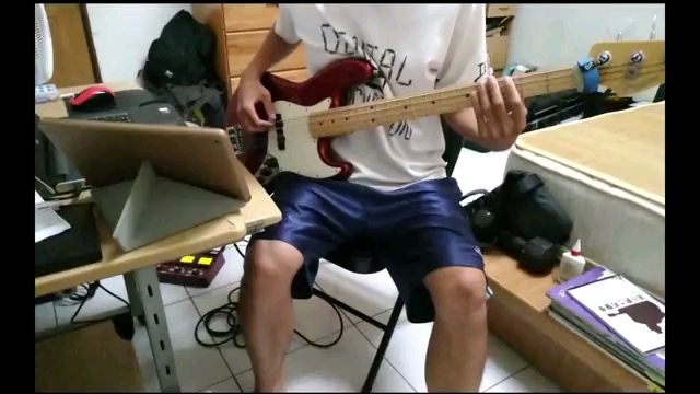 [图]Everybody Woohoo (feat. 9m88 ) 吳青峰 Bass Cover