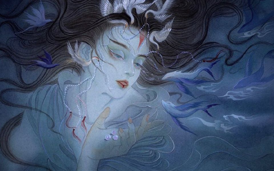 【插画班长推荐】55:鹿溟山 她为故事里的神话人物与神兽赋予生命