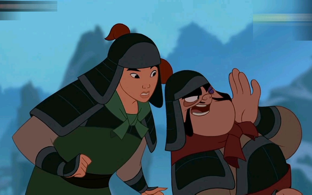 【动漫】——迪士尼版《花木兰》尺度真大