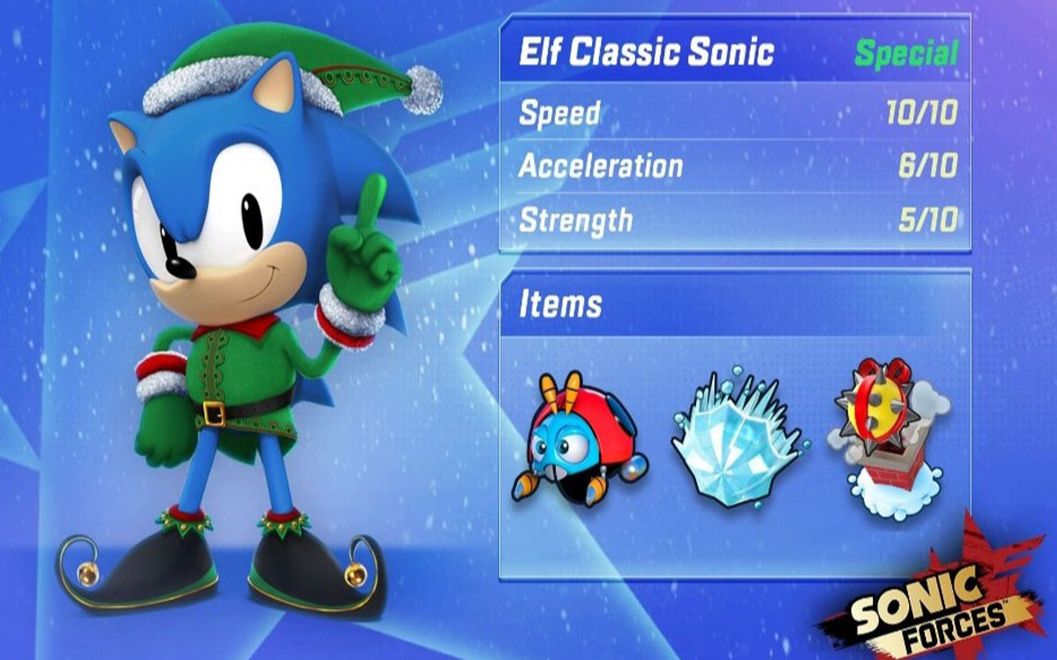 【索尼克力量 速度之战】圣诞豆丁索畅游关卡_哔哩哔哩 (゜-゜)つロ