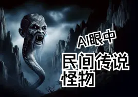 Descargar video: AI眼中｜中国古代民间传说怪物（一）