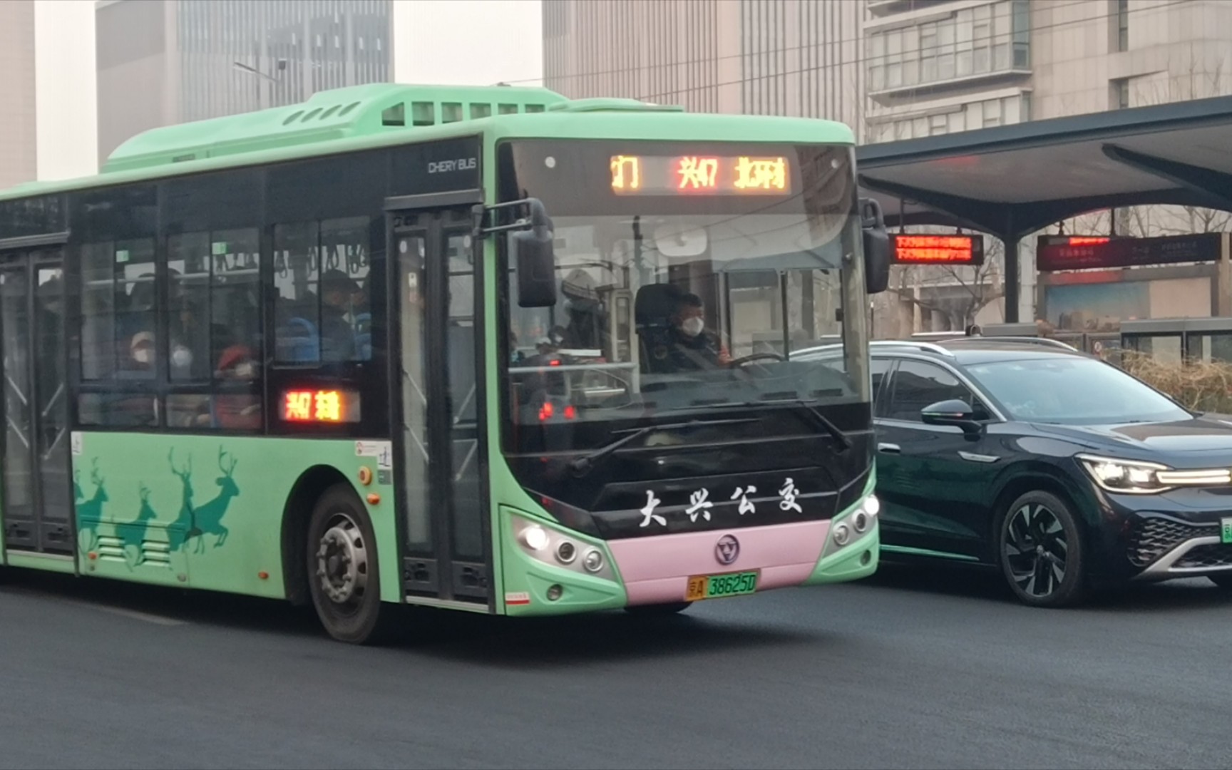 北京兴顺达公交兴47路十米奇瑞万达客车运行视频