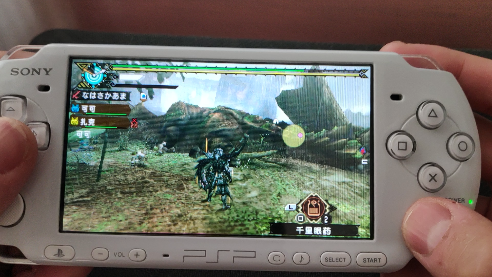 psp实机怪物猎人p3上位8星开荒——双子之山已塌一座,现在去打塌另一