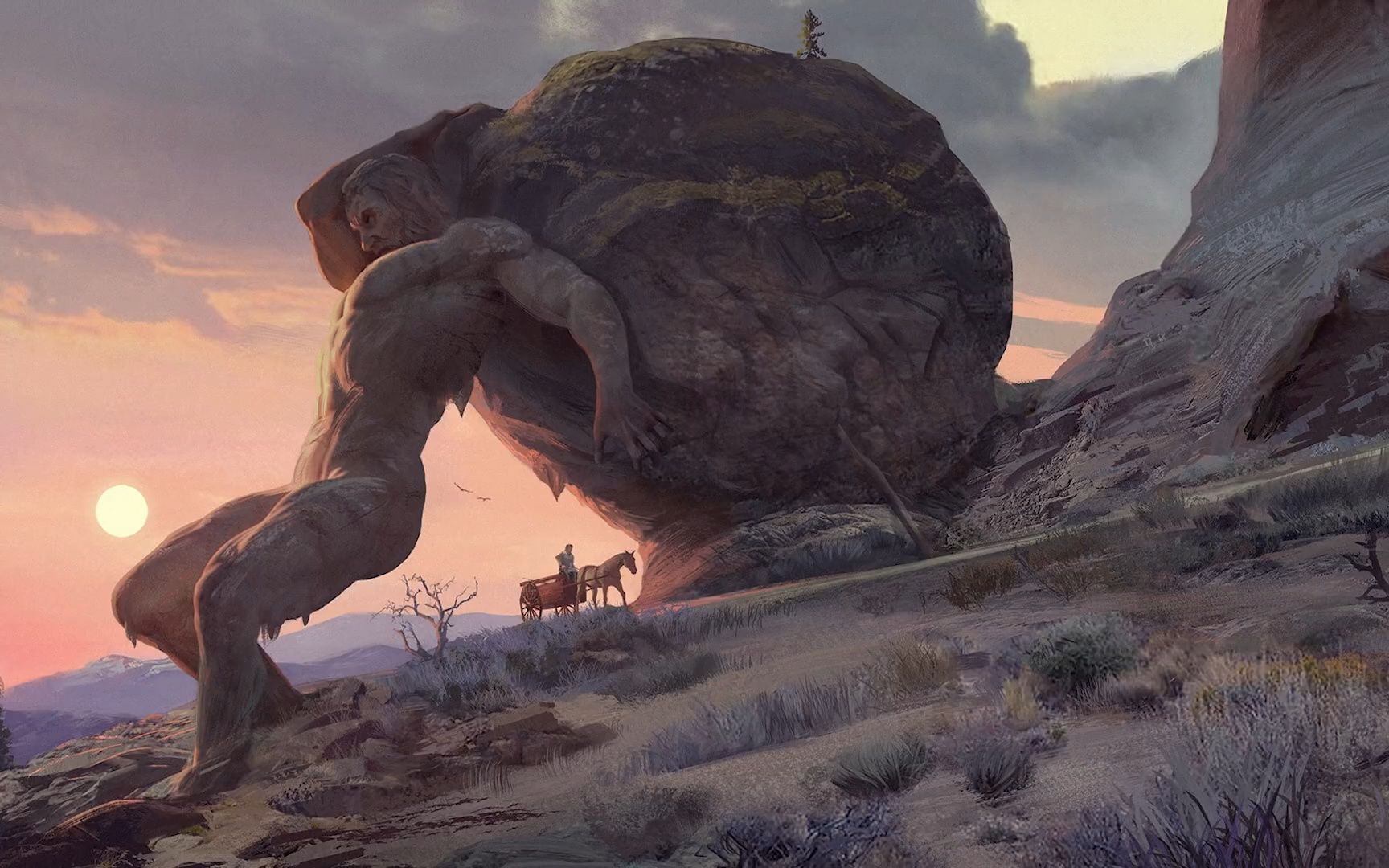 the punishments of tantalus & sisyphus - (greek