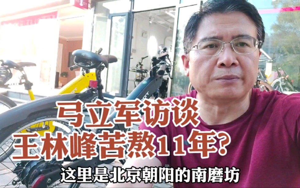 【弓立军访谈:助力自行车界的＂乔布斯＂…王林峰】王林峰为助力自行车苦熬了11年:好时代终于来了!他谈到电动车、普通自行车、助力自行车的发展....