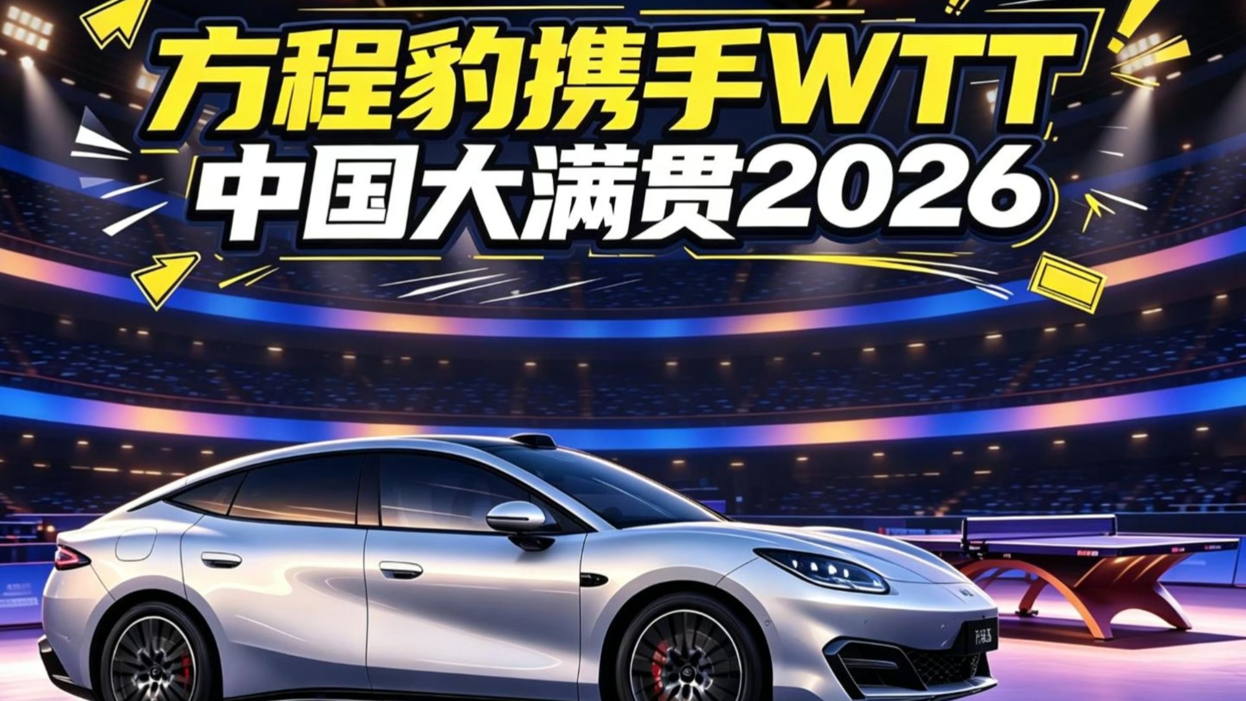 方程豹携手WTT中国大满贯2026 共赴一场乒乓与热爱之约#