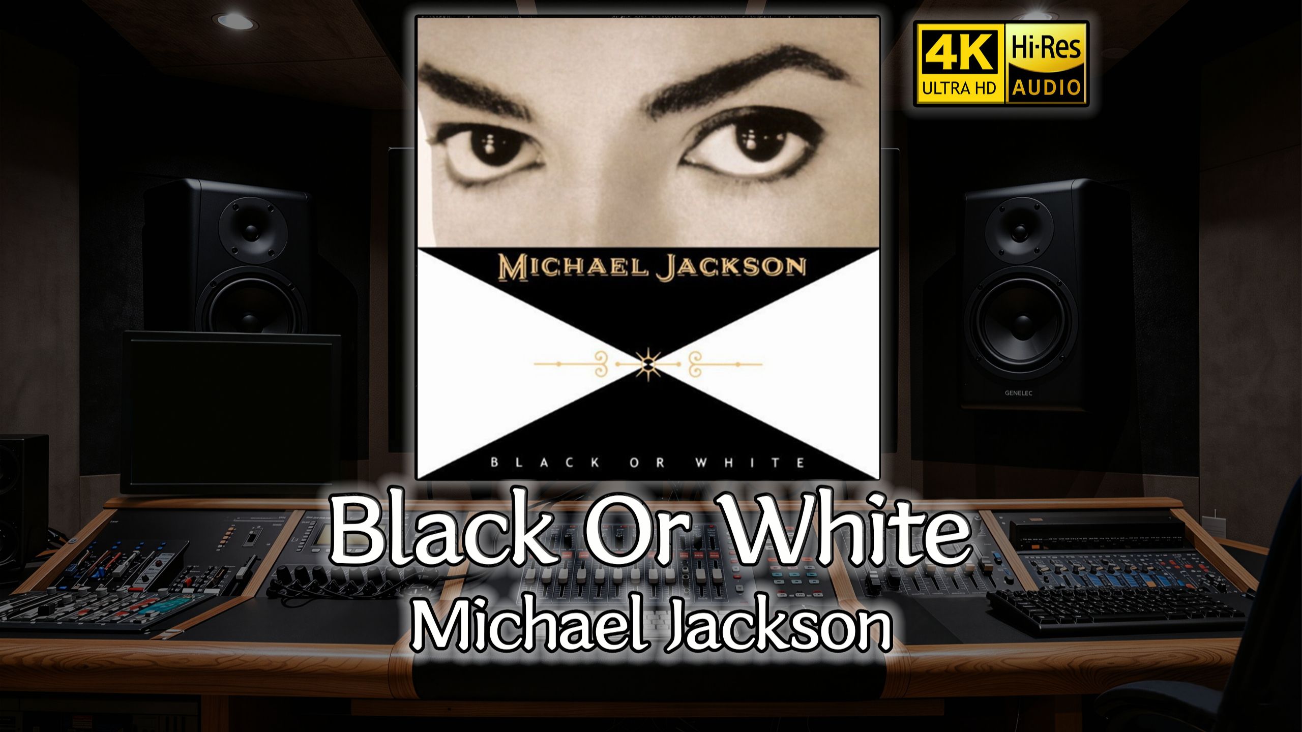 【Hi-Res无损音质】《Black Or White》- 迈克尔杰克逊Michael Jackson 百万豪装录音棚试听