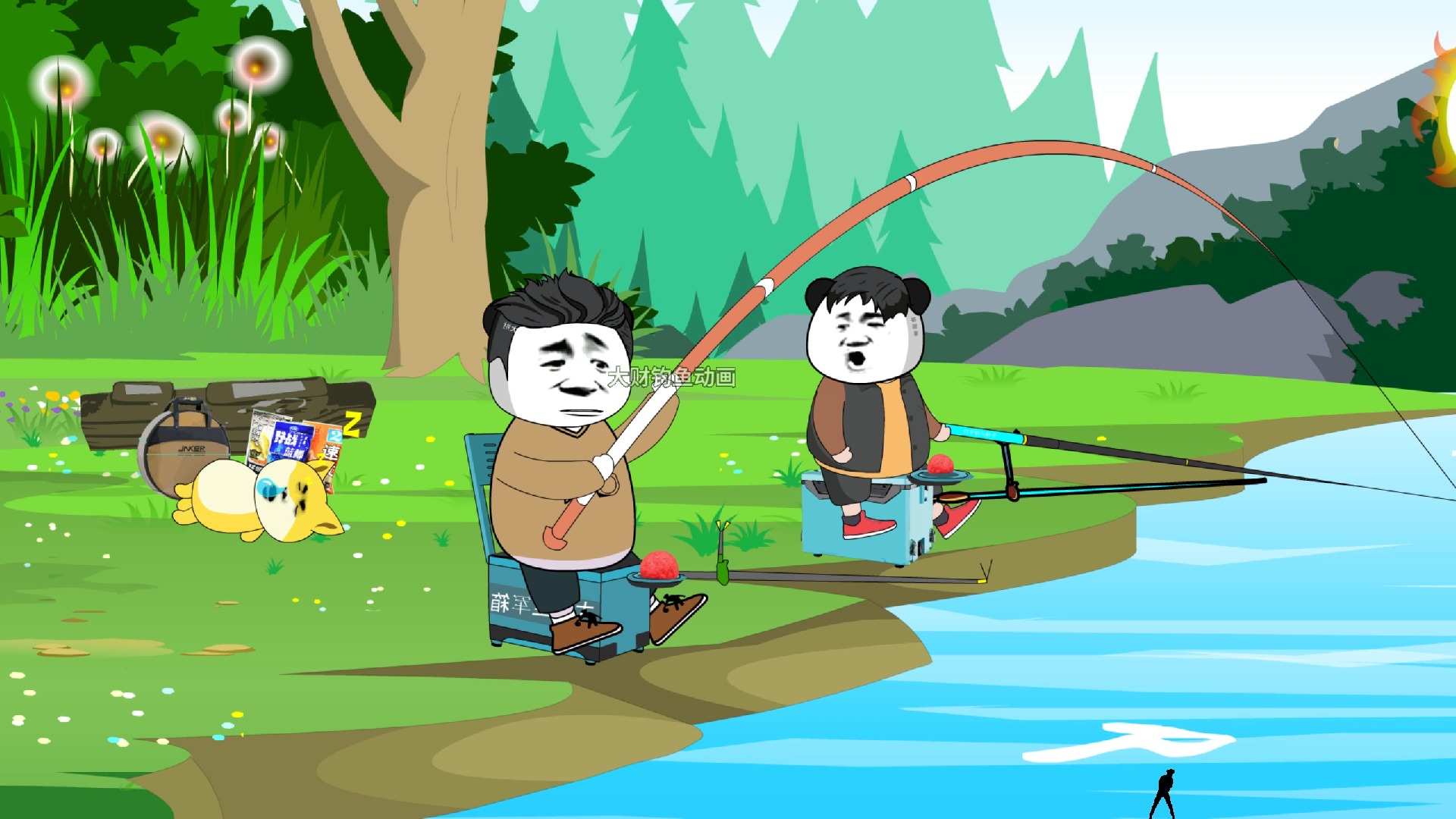 钓鱼人最大的乐趣是什么