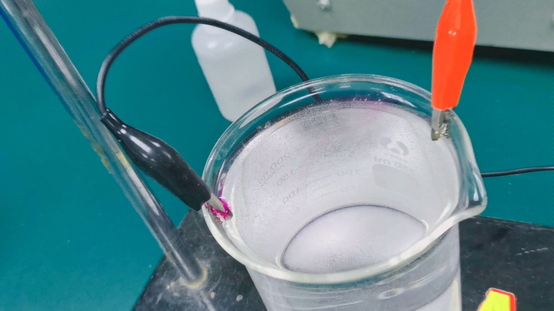 电解食盐水 酚酞变红_哔哩哔哩 (゜-゜)つロ 干杯~-bilibili