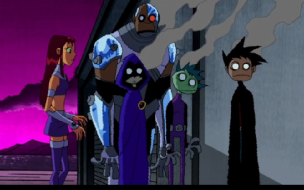 少年泰坦tt2003第一季第11集学徒p4(罗宾耍帅被电时刻hh)_哔哩哔哩