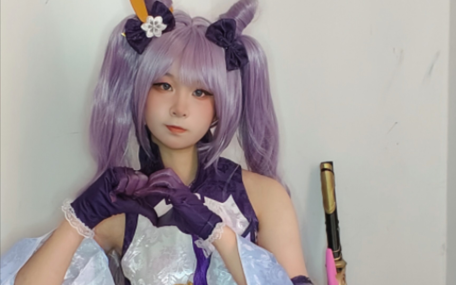 刻晴cos 刻师傅教你屁斜剑法