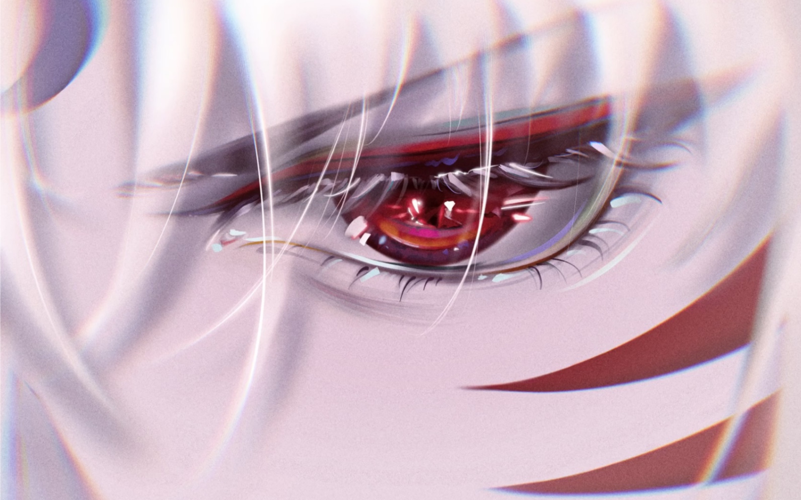 【procreate 眼睛头像】画一个杀生丸殿下凶狠的眼睛 颜色随便堆