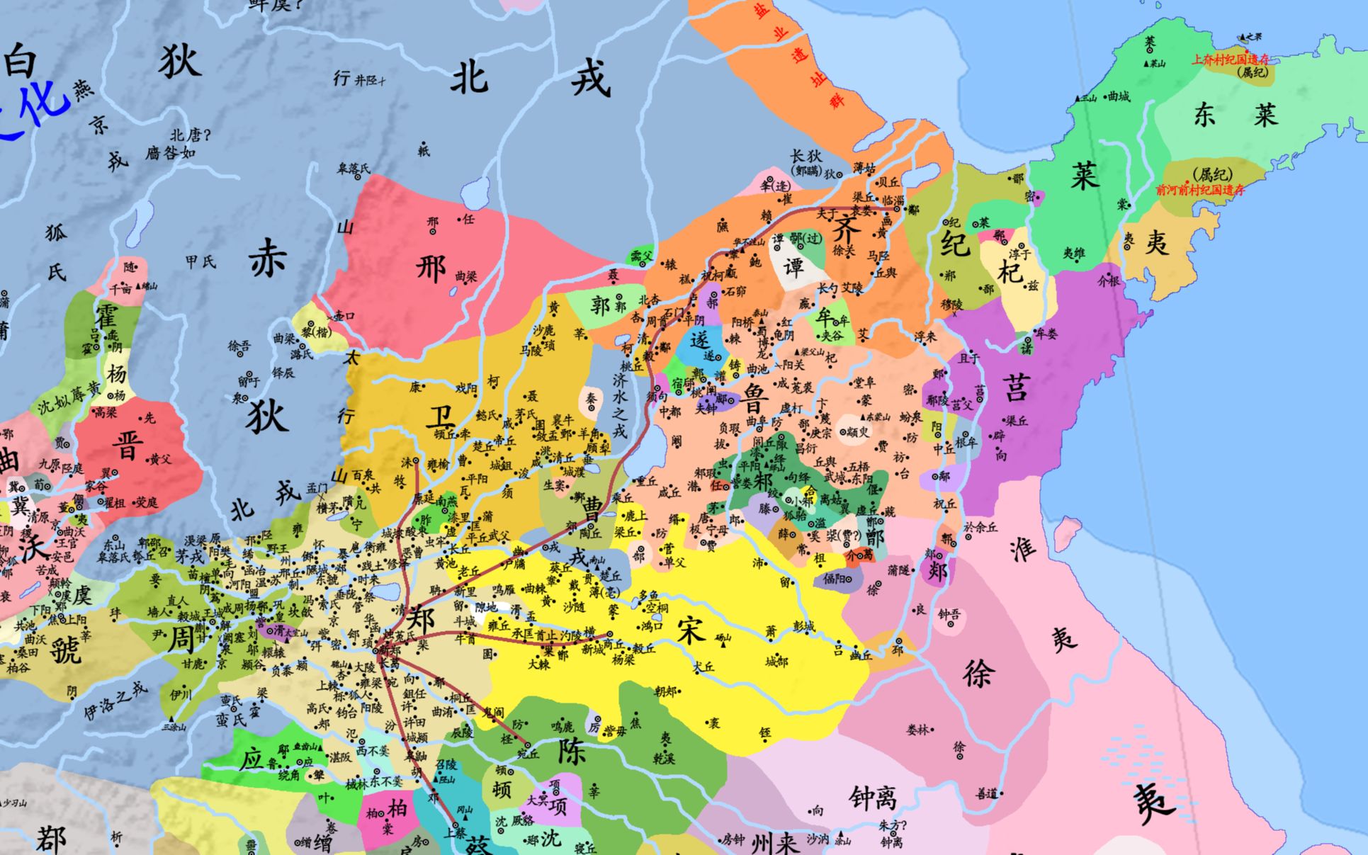 [图]春秋左传27：宋师取椽（公元前698年）