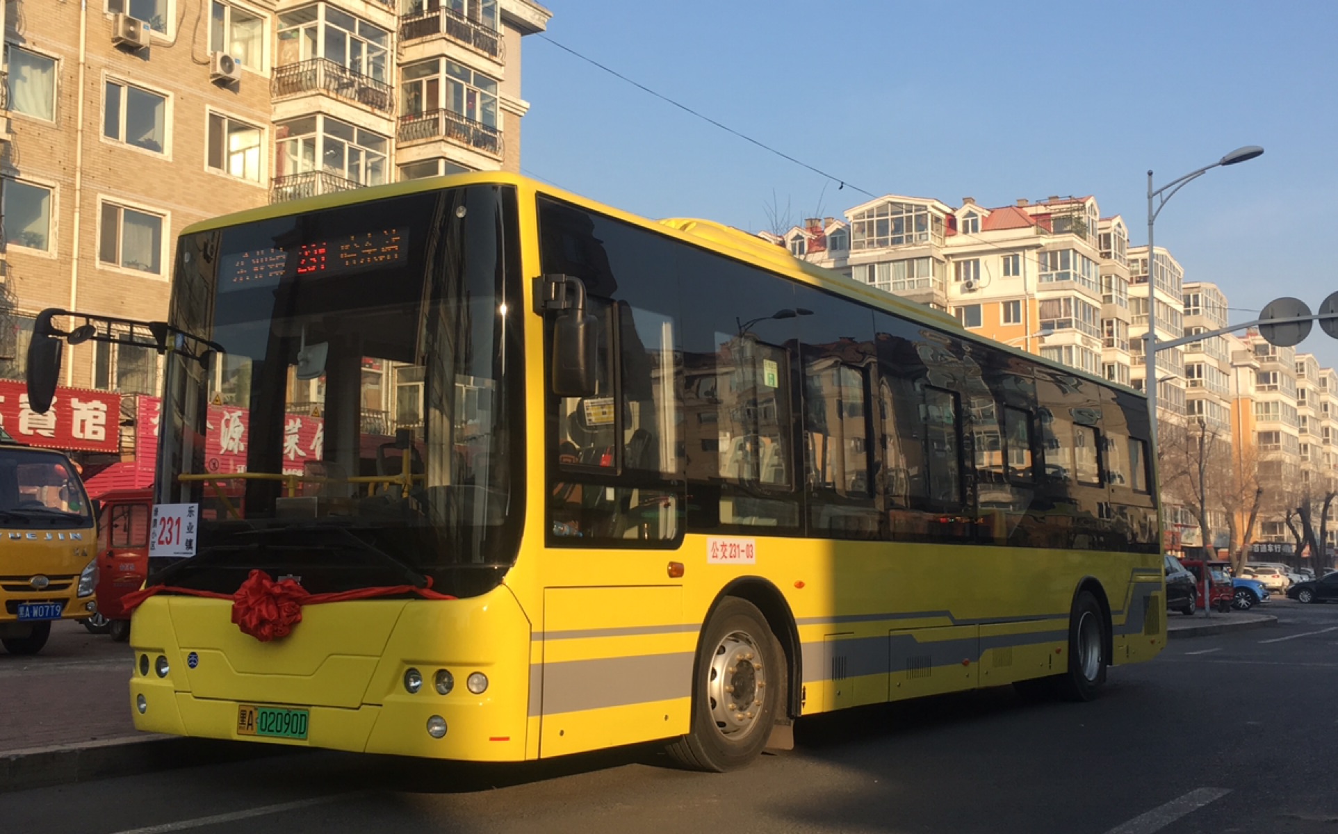 幽の摄影第25柞哈尔滨公交231路绿茵小区乐业镇