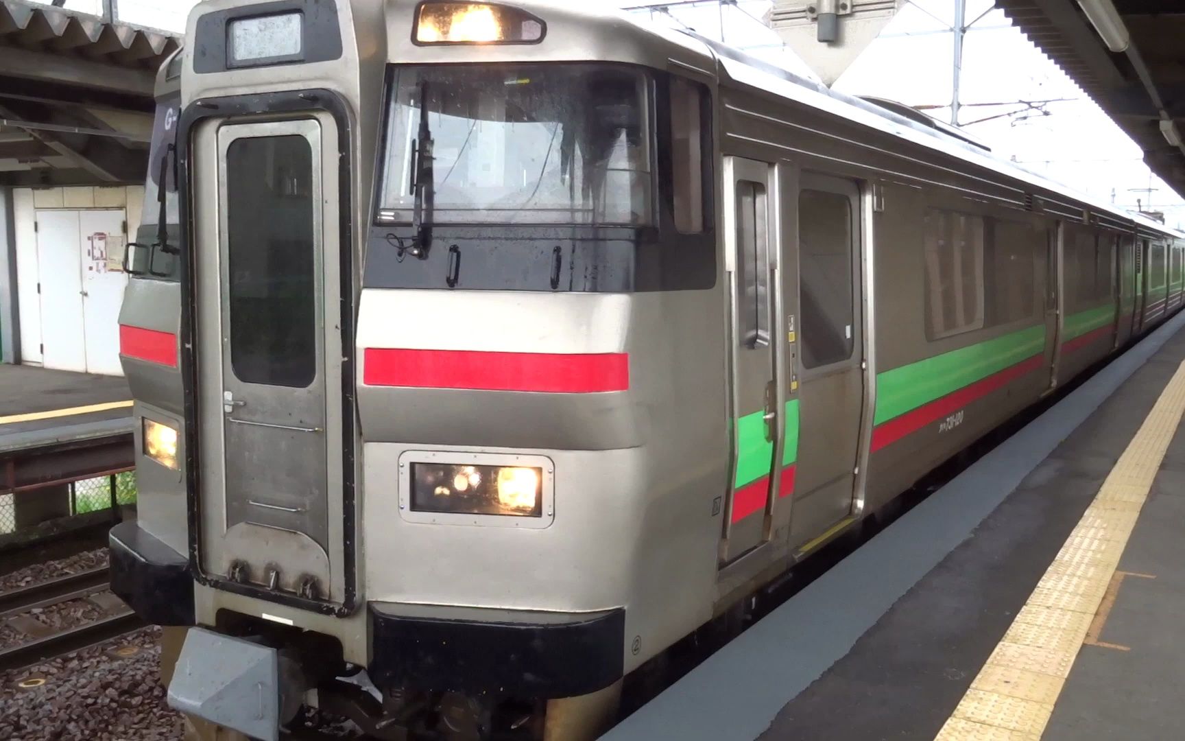 【日本铁道】jr北海道千岁线普通千岁方向731系g-120星北海道旅客铁路