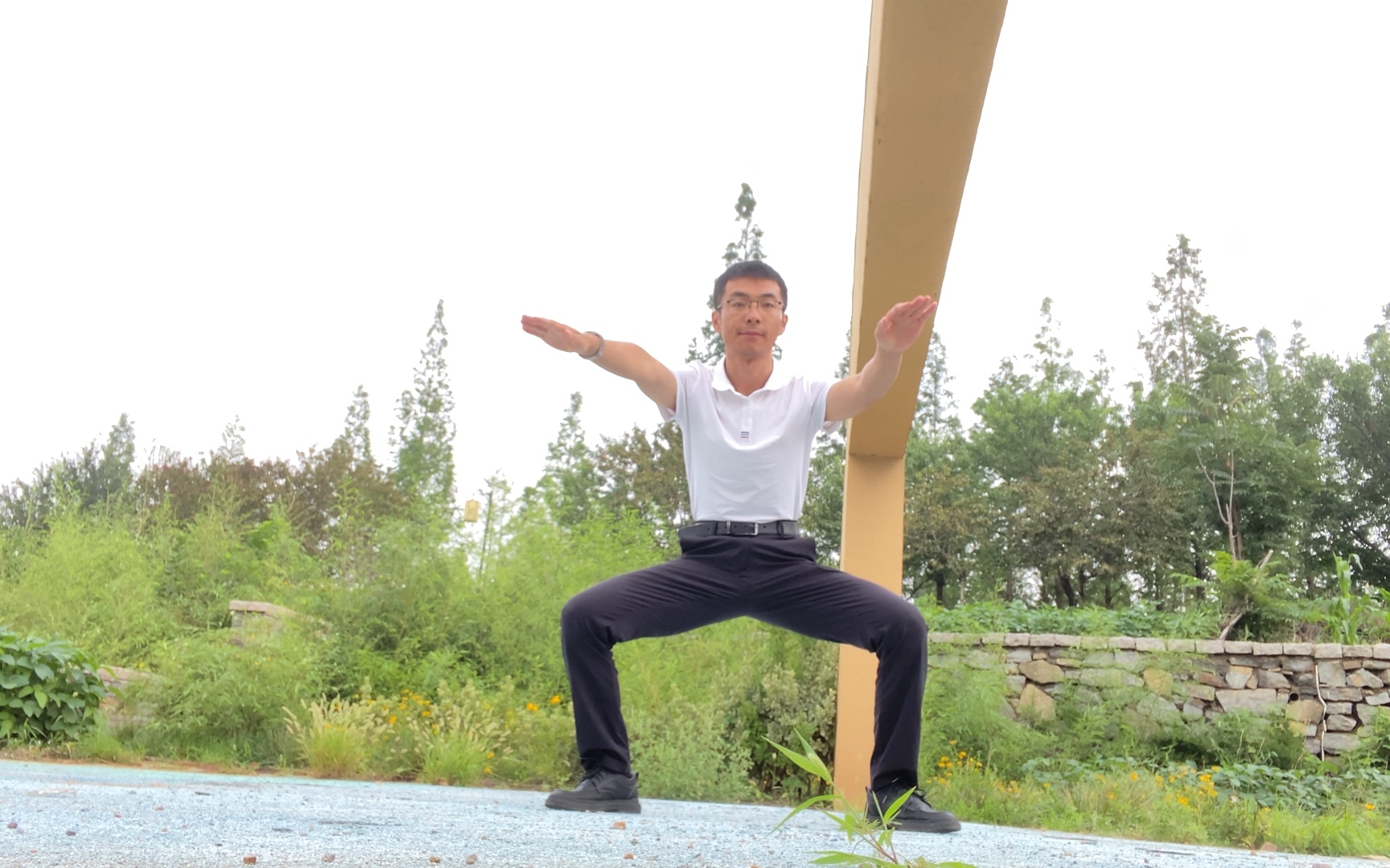 扎马步 两分半达成