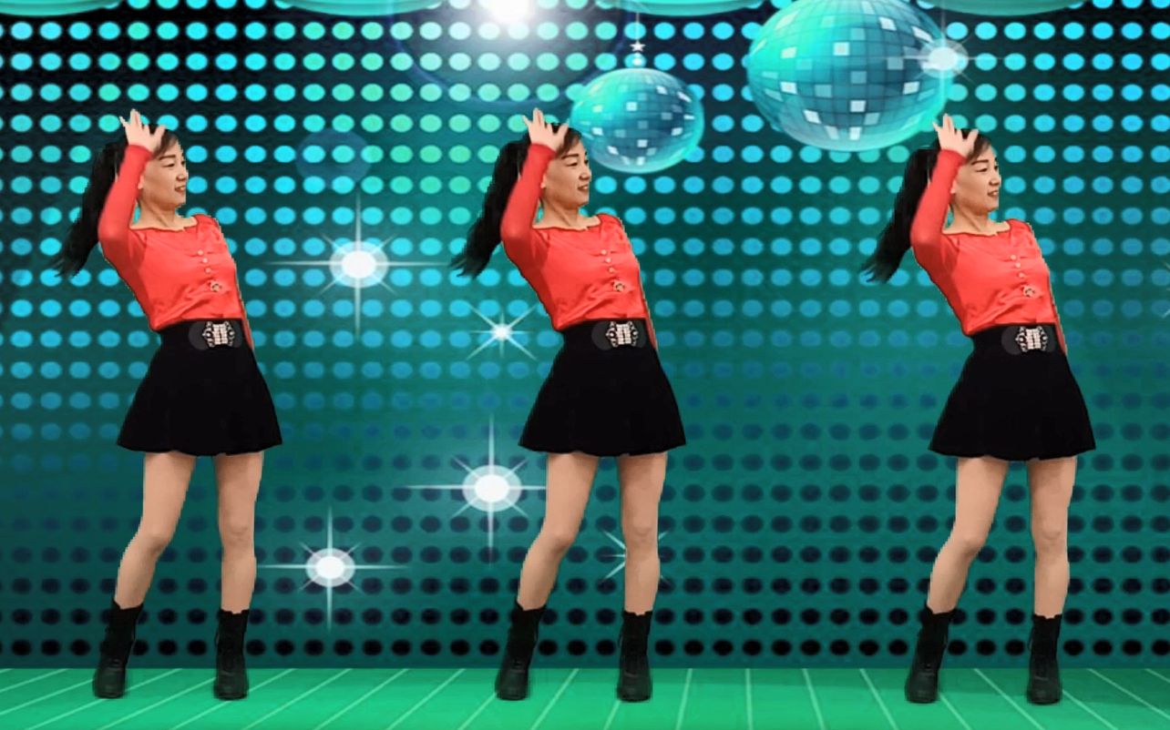 热播广场舞《甜甜甜》正背面演示,有口令教学