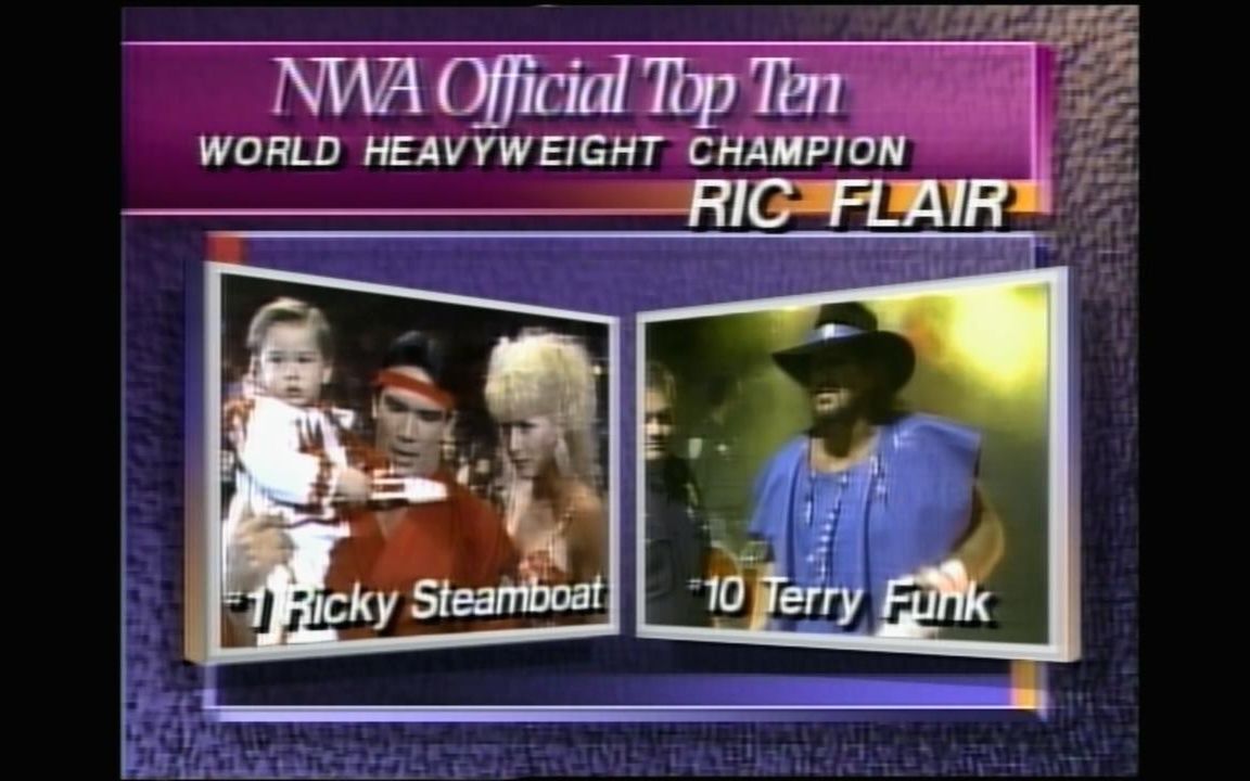 [图]【经典回顾】NWA Clash Of The Champions #7 Ricky Steamboat vs Terry Funk （WON:4.25*）