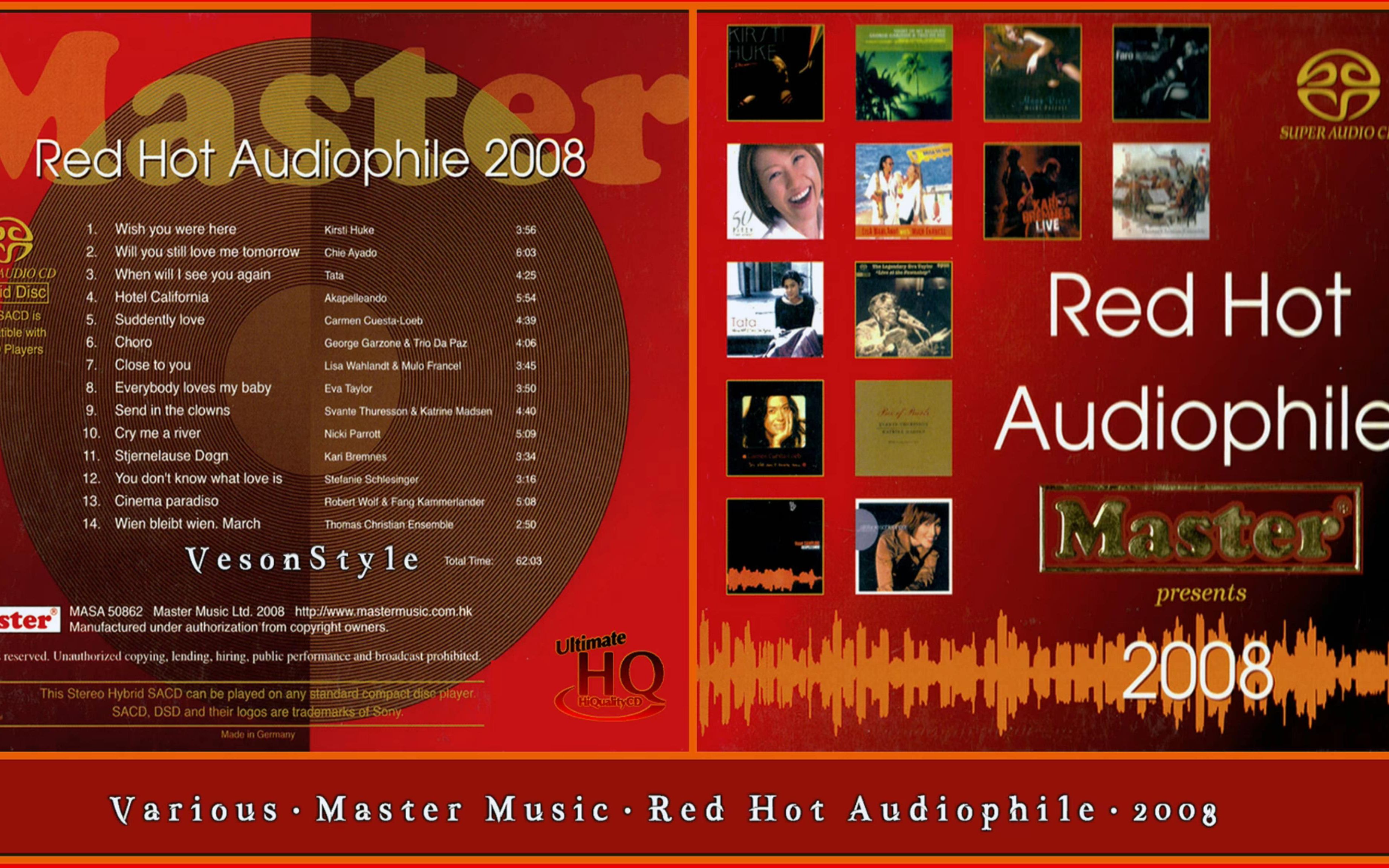 [图]Various・Master Music・Red Hot Audiophile・2008・4K