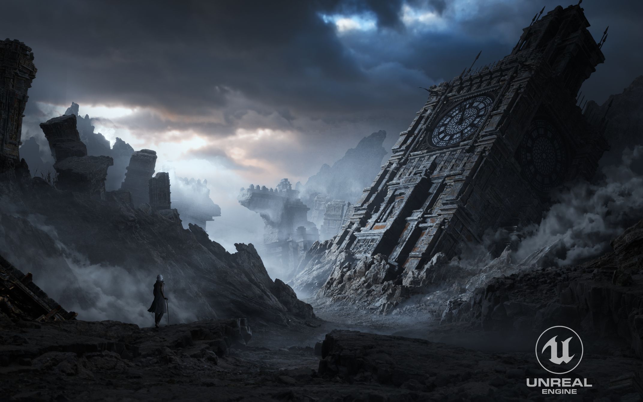 【4k】钟 | ue5(虚幻5)场景创作渲染短片