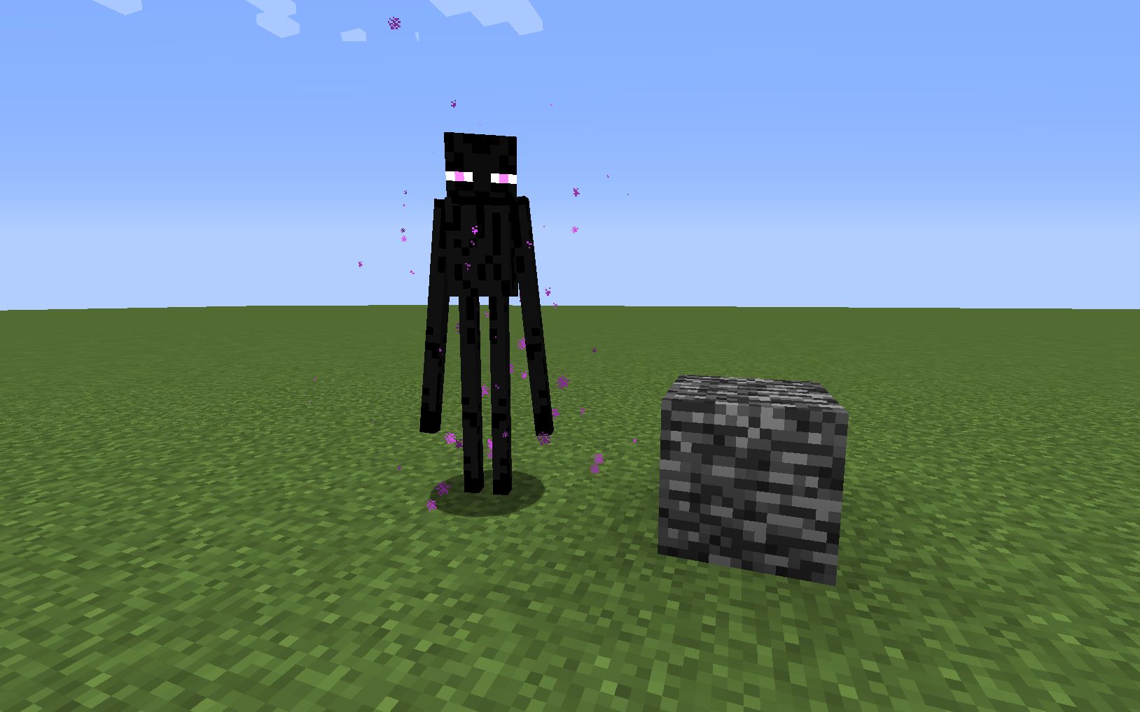 末影人能举起基岩吗?