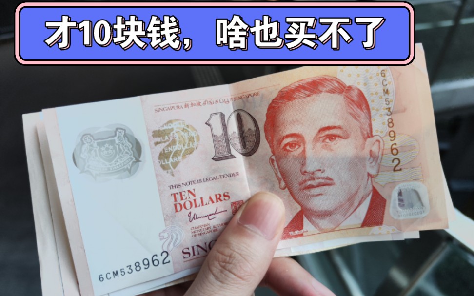 [图]新加坡$10块钱能买到啥？