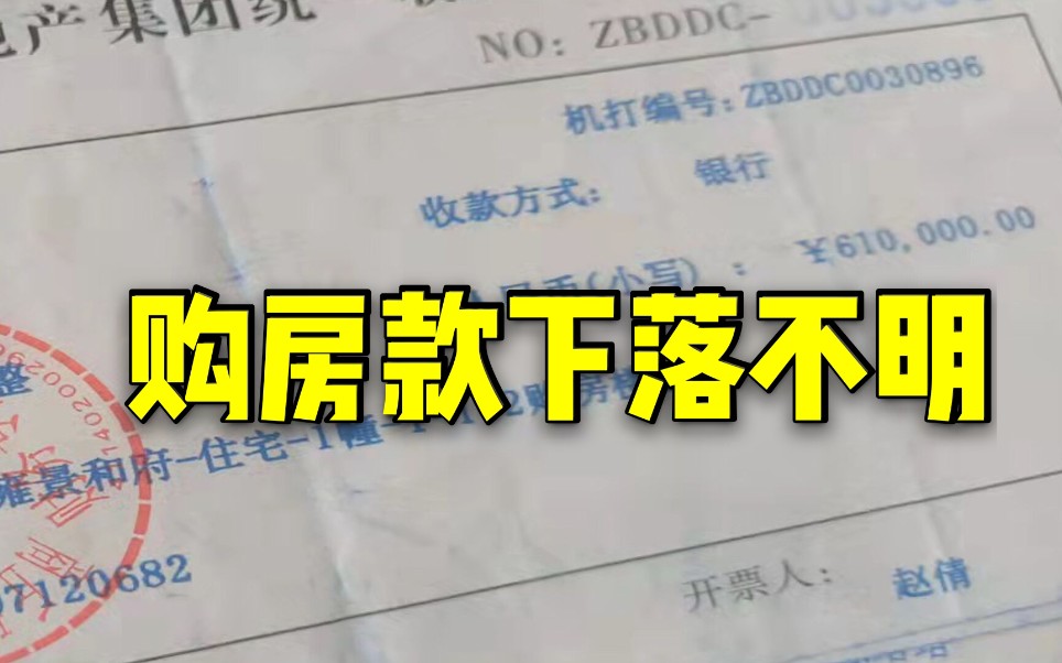 业主百万购房款交给置业顾问“下落不明”,售楼部:“把钱装自己腰包”非公司行为哔哩哔哩bilibili