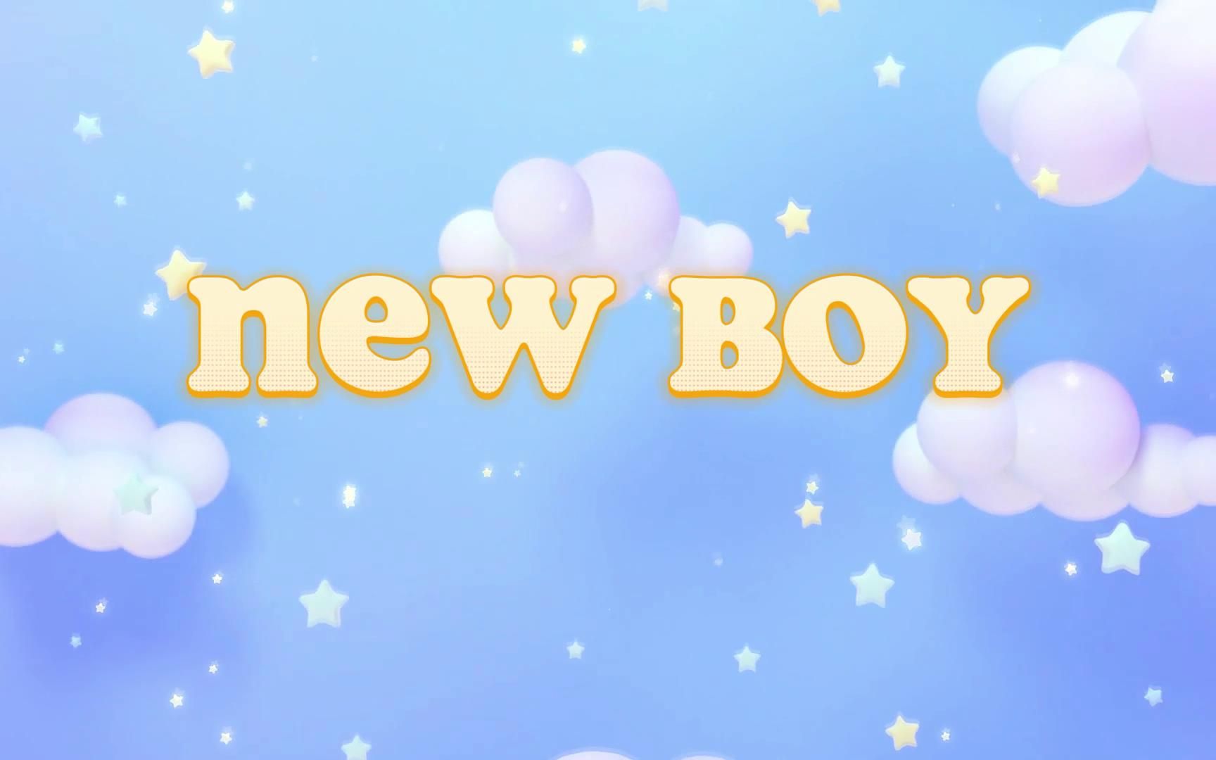 [图]S1203房东的猫《New Boy》#原唱mv 蓝天白云小清新卡通版儿童校园节日晚会舞蹈演出舞台高清LED视频背景素材 #可替换原版伴奏 #完整版