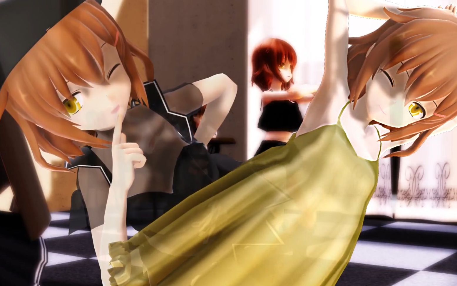 mmd舰c雷妈你的女友