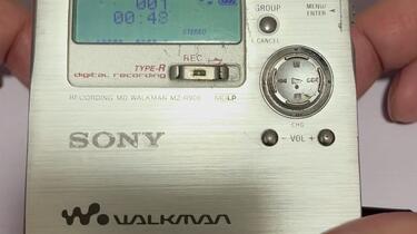 SONY 索尼MD录放机MZ-R909 试听_哔哩哔哩_bilibili