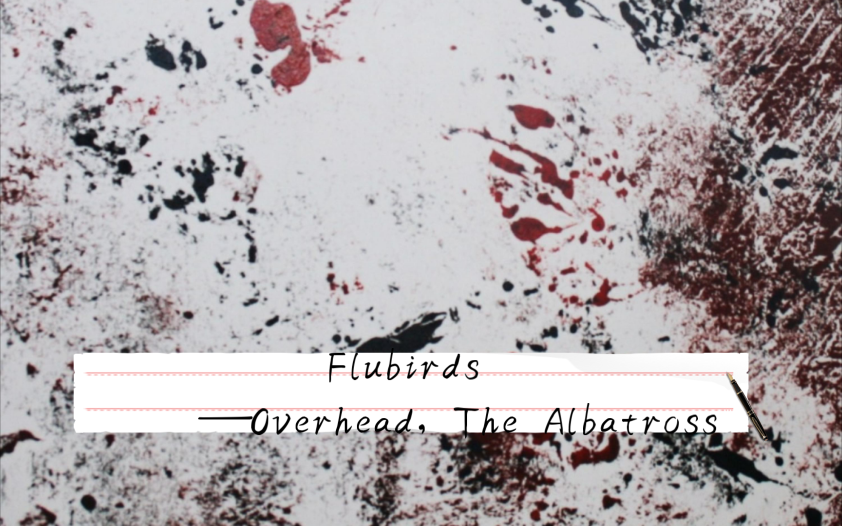 [图]发现了一首很好听的后摇。Overhead, The Albatross：《Flubirds》