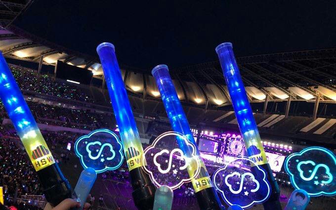 【河成云】天空姐姐自制"成棒"应援满分 190518 dream concert 梦想