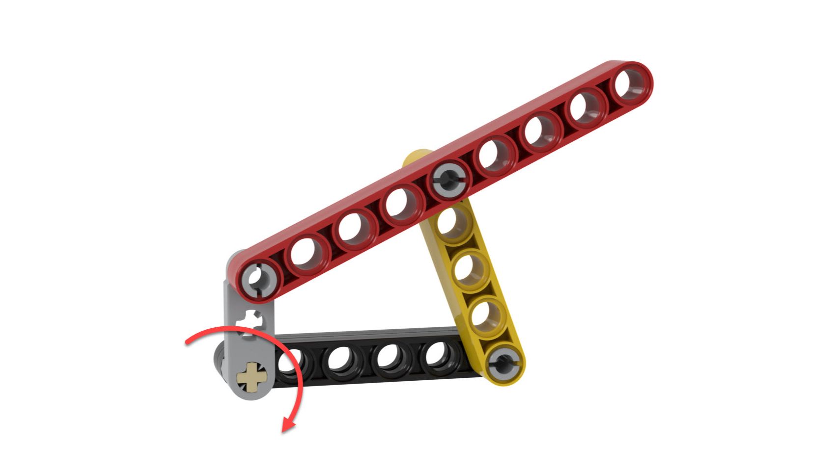 乐高基本机械结构 — 侯肯(hoeken)连杆