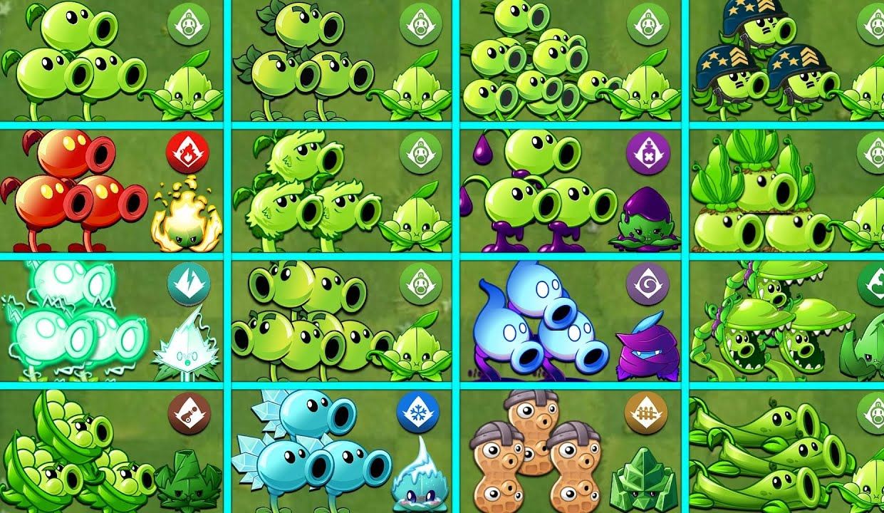 pvz2 -豌豆大对决! 谁能拔得头筹?