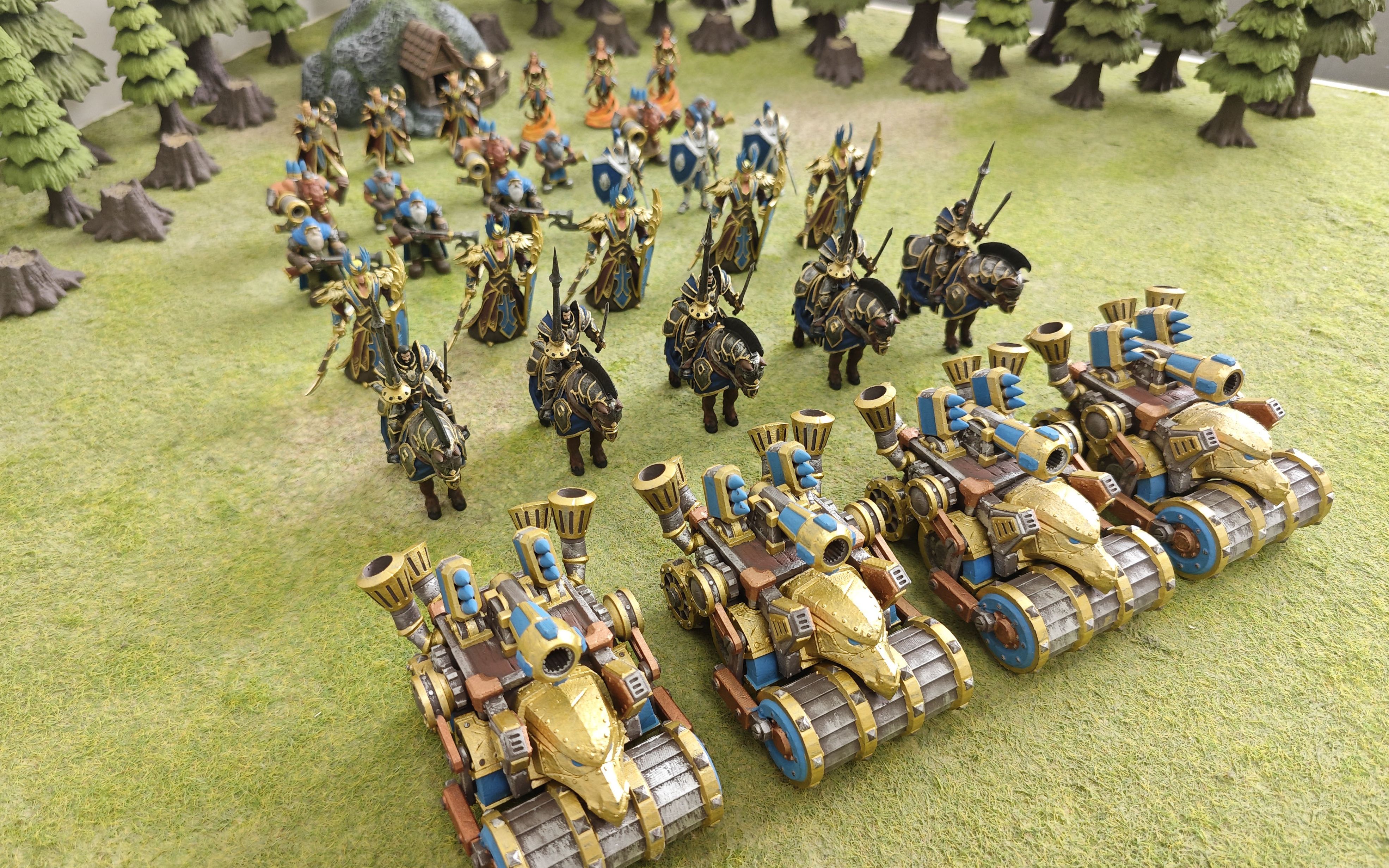 魔兽争霸人族阅兵式