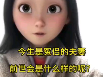 【前世今生】今生是怨侣的夫妻,前世会是什么样的呢?哔哩哔哩bilibili