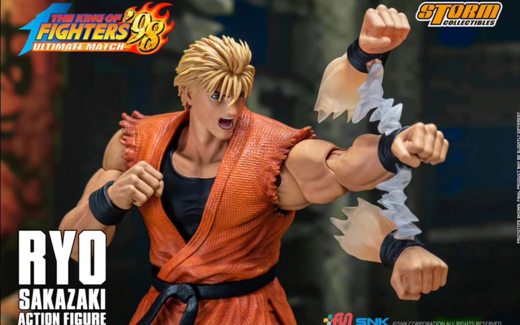 [定价90美元]storm24年第3季度 1/12 拳皇kof98 坂崎獠 发表