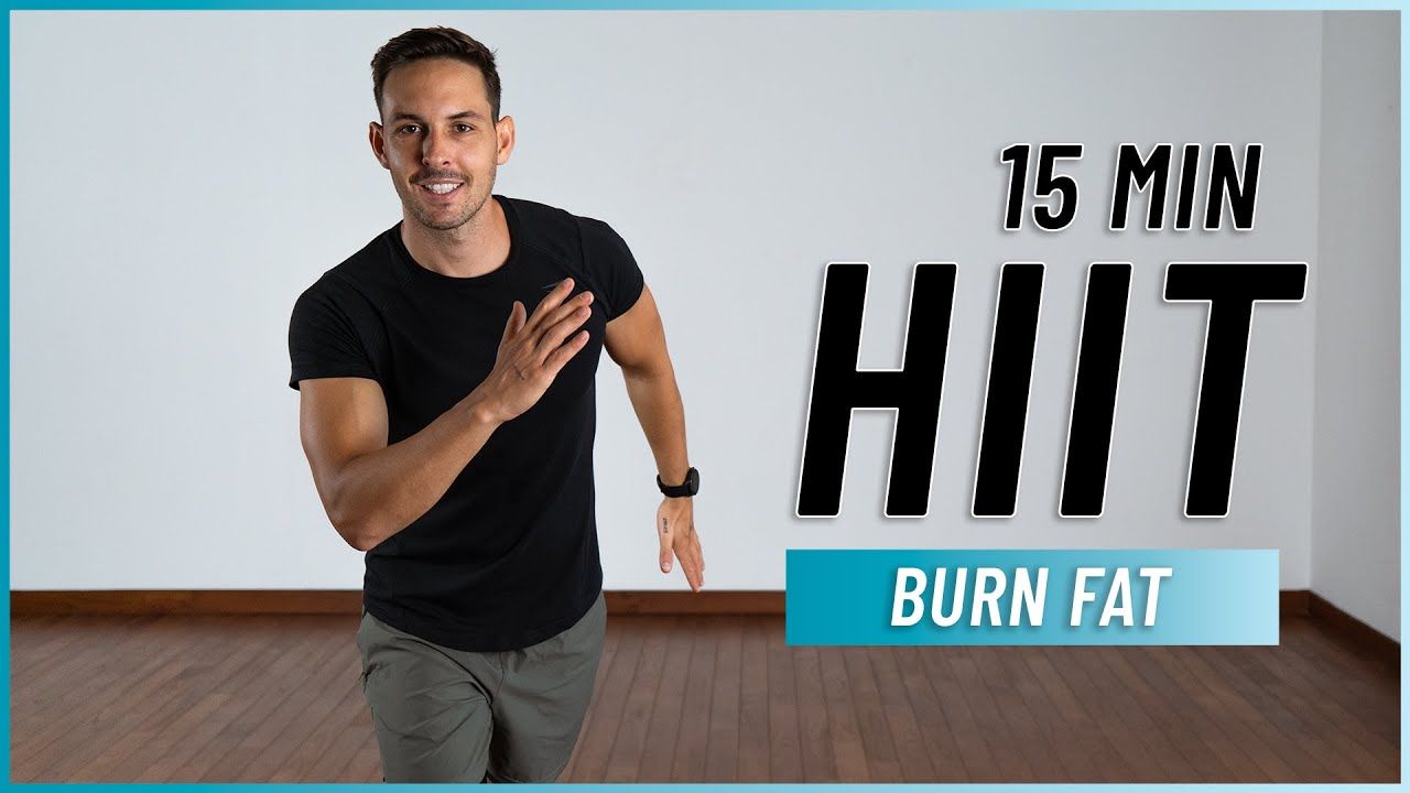 【oliver sjostrom】15分钟燃脂hiit锻炼 | 燃烧大量卡路里 [无器械]