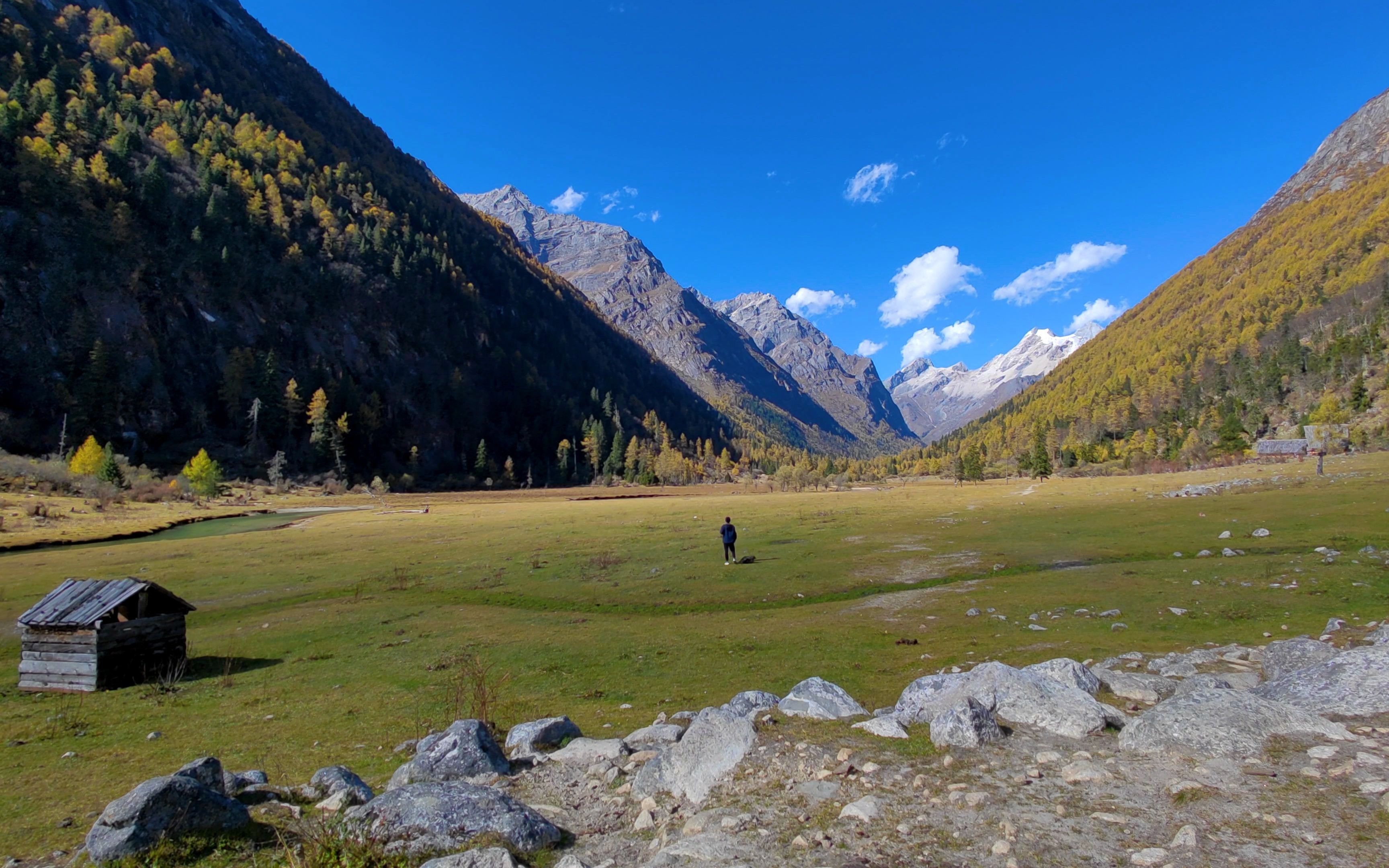 一个人去四姑娘山长坪沟徒步