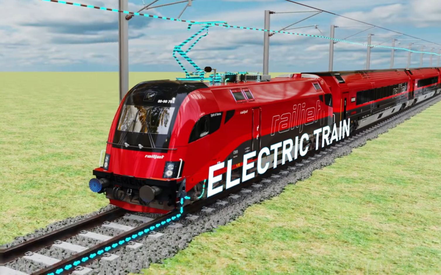 [图]你知道，电动火车是如何工作的吗？3D动画演示