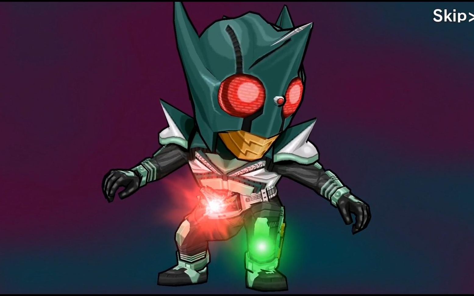 假面骑士战斗突击 假面骑士踢蝗【kickhopper】6星必杀演示_哔哩哔哩