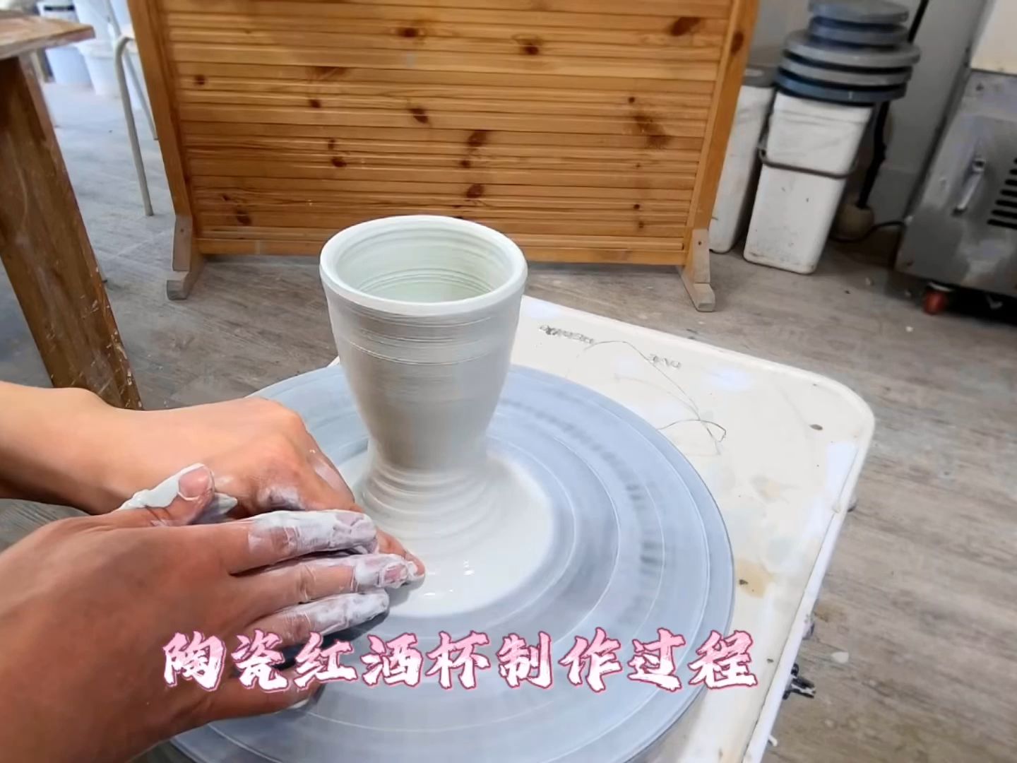 陶艺作品制作过程图片