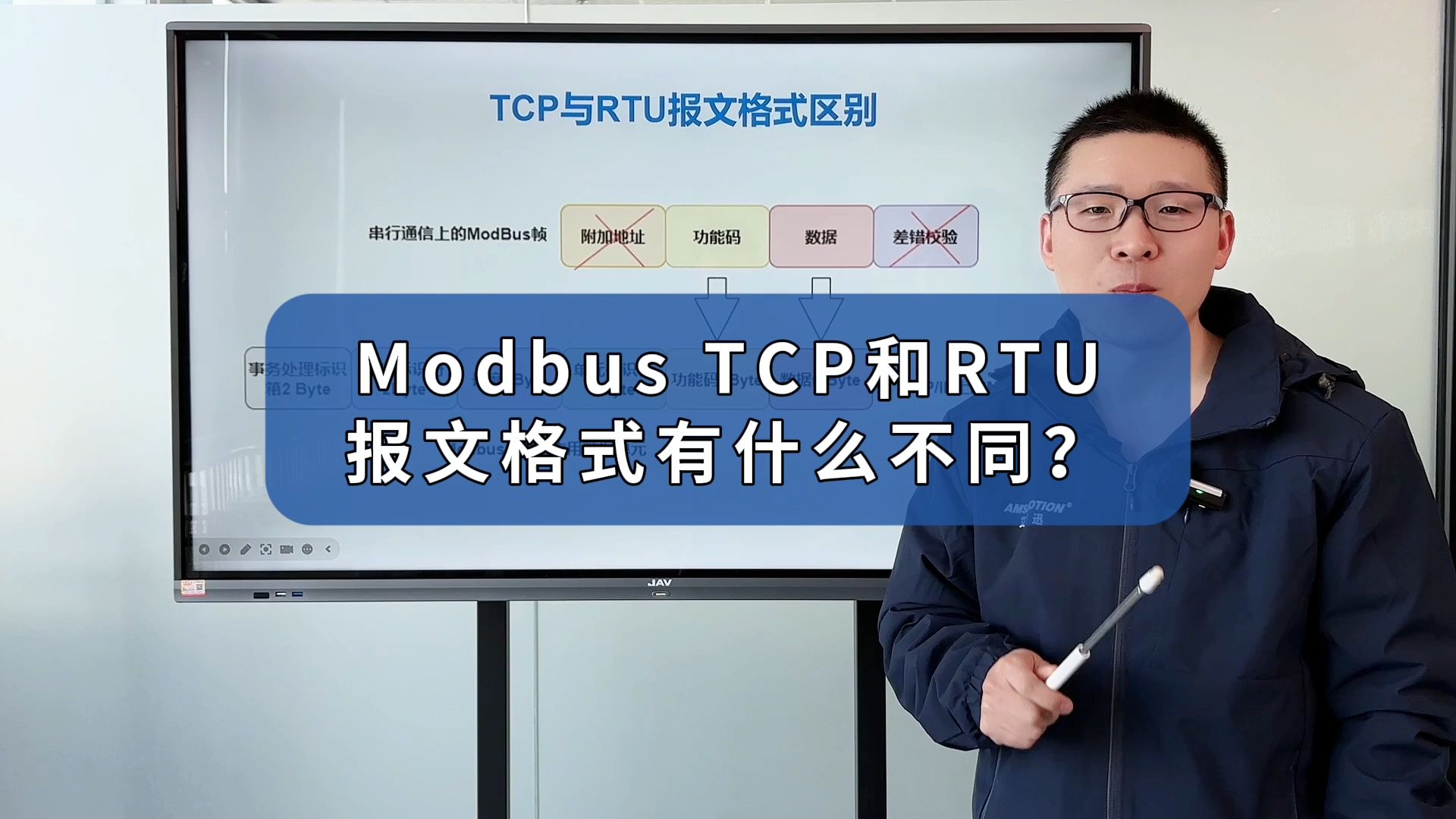 Modbus TCP和RTU报文格式有什么不同?哔哩哔哩bilibili