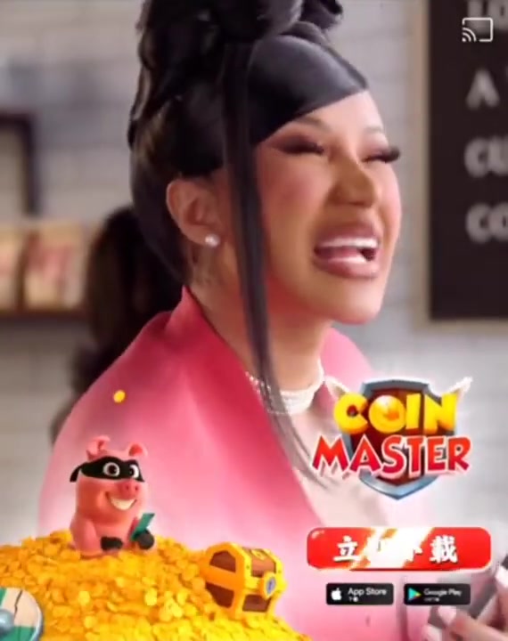 [图]Cardi b Coin Master 广告男声版 English